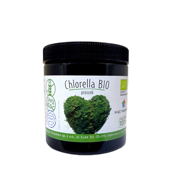 Ekologiški chlorelos milteliai, 100g