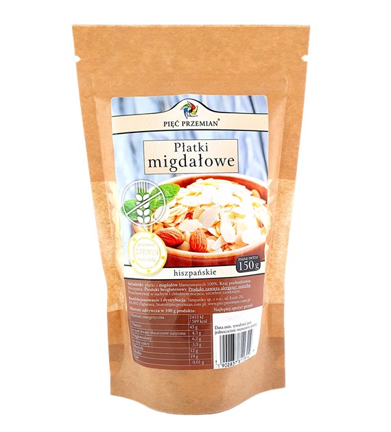 Migdolų drožlės, 150g