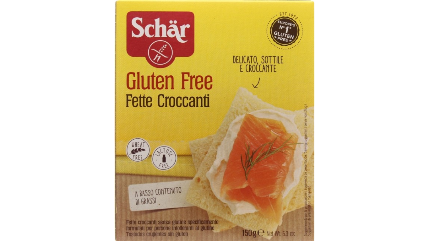 Traškios duonelės Fette Crocanti SCHAR, 150g