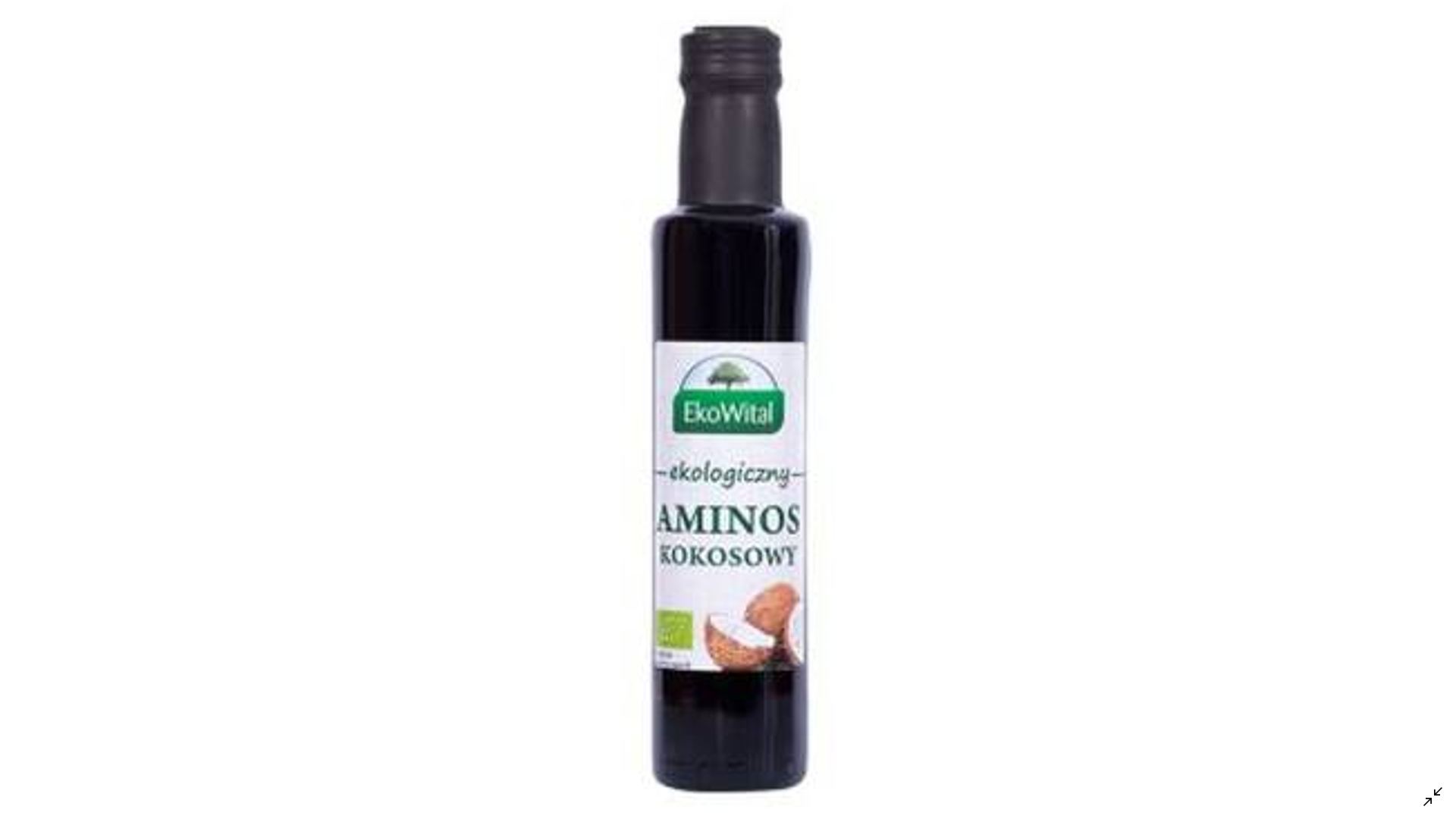 Ekologiškas Aminos kokosų padažas EkoWital, 250ml