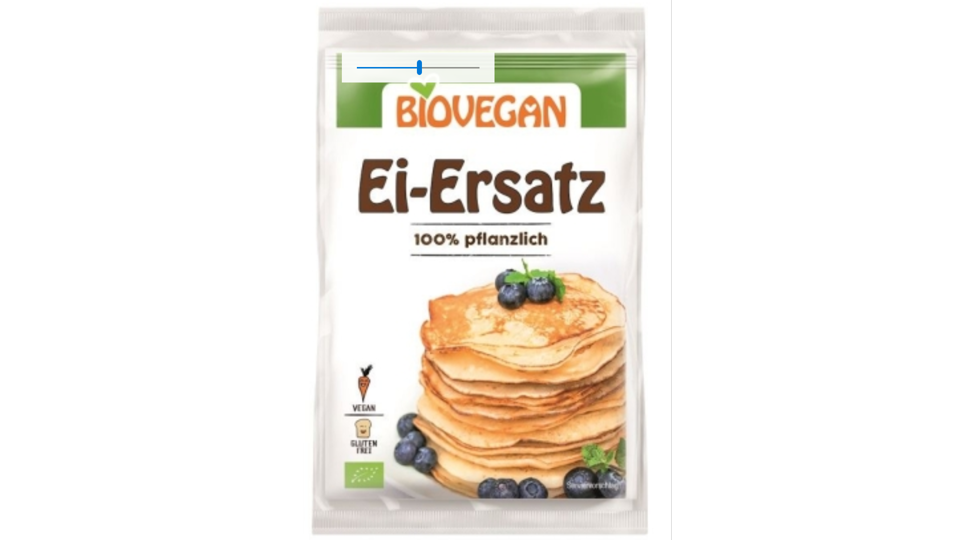 Ekologiškas kiaušinių pakaitalas BIOVEGAN, 20g