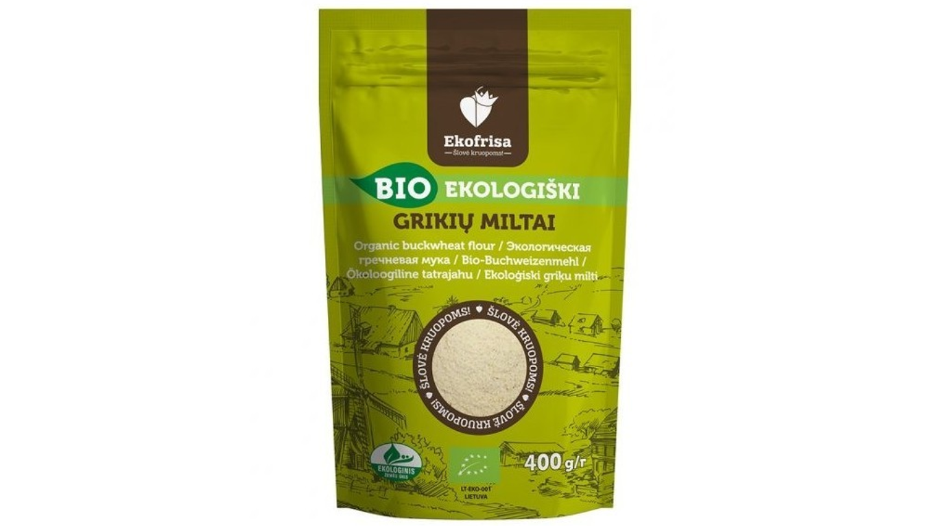 Ekologiški grikių miltai EKOFRISA, 400g