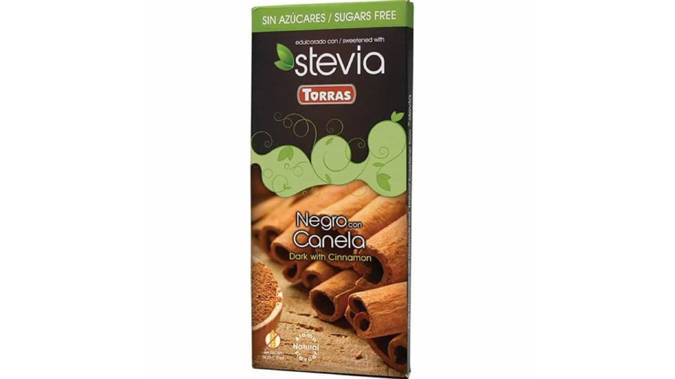 Juodasis šokoladas su cinamonu TORRAS, 125g