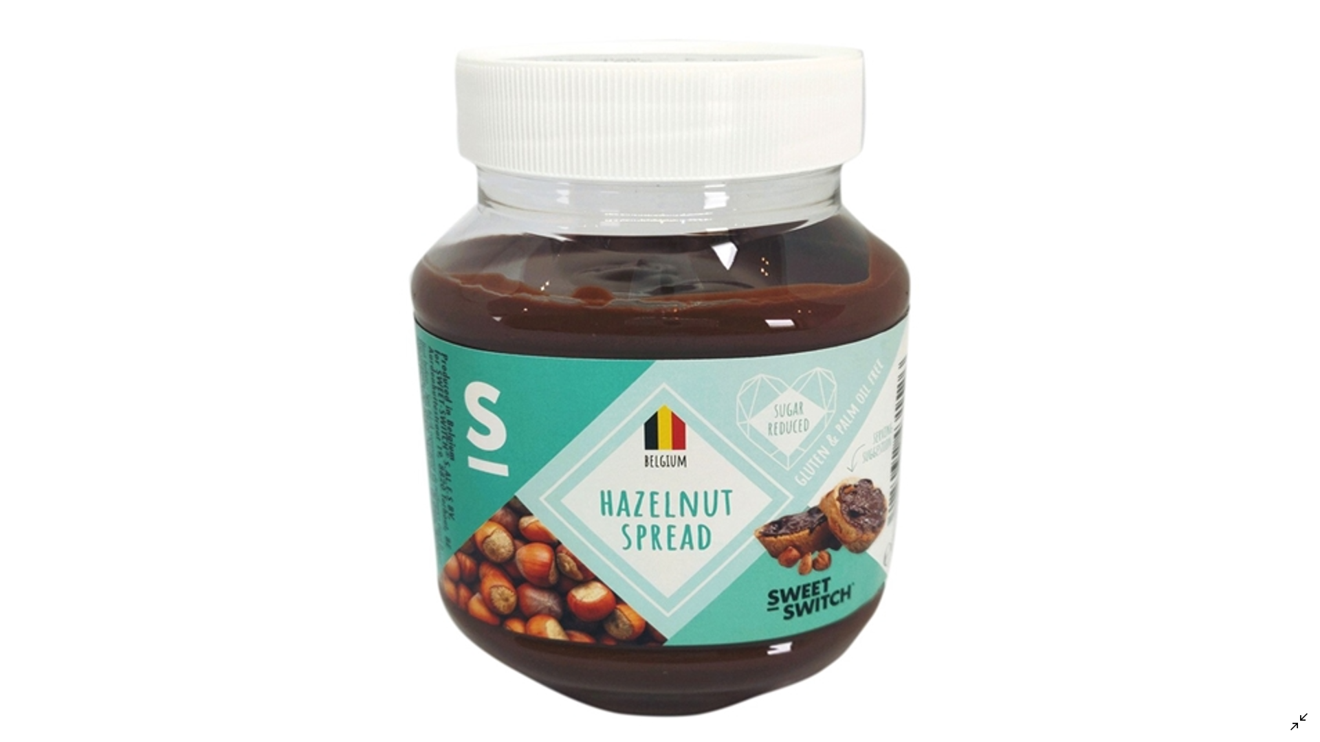Kakavinis – riešutinis kremas be pridėtinio cukraus SWEET SWICH, 350g