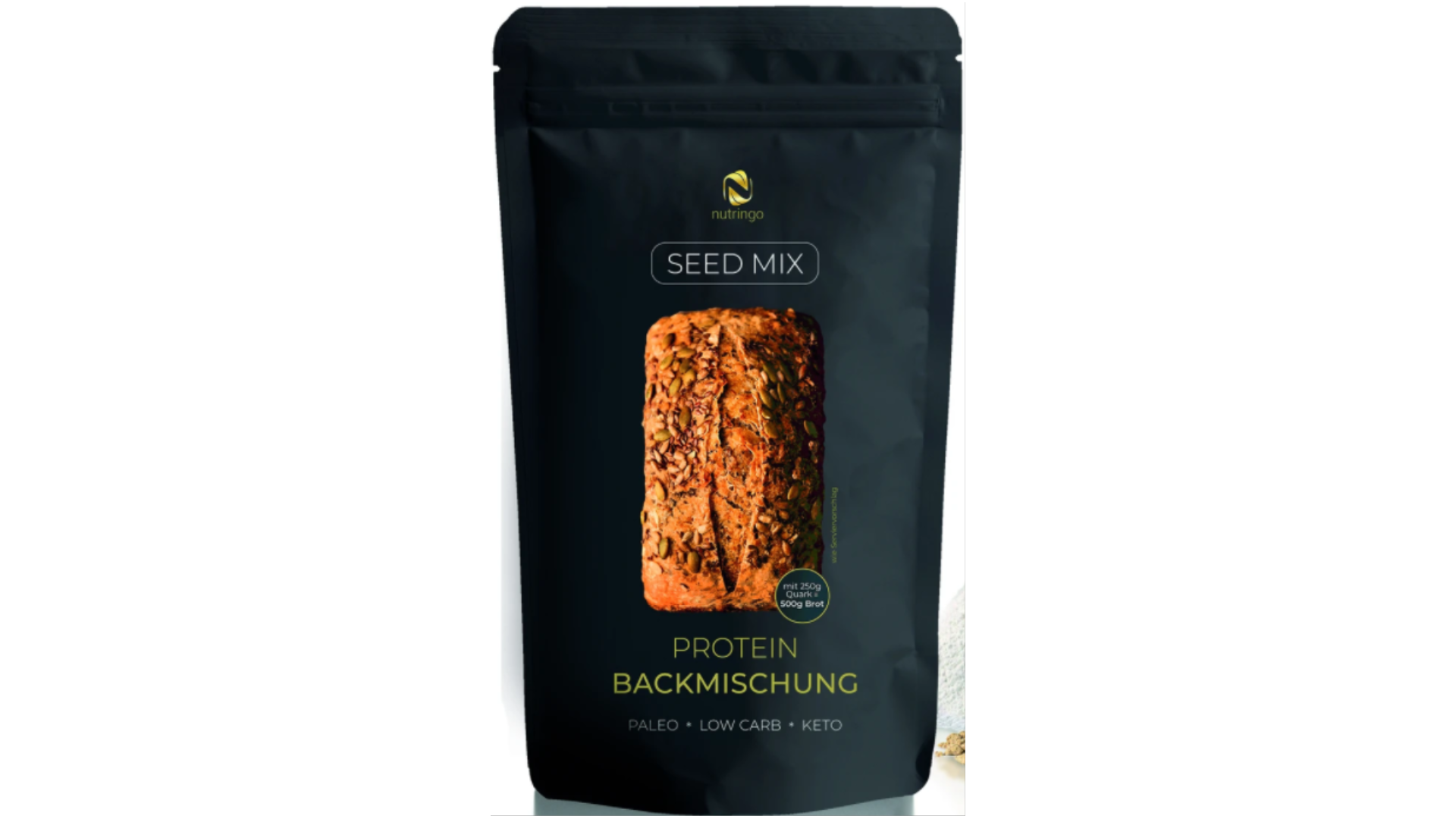 Sumažinto angliavandenių kiekio duonos miltų milšinys (keto) NUTRIGO, 200g