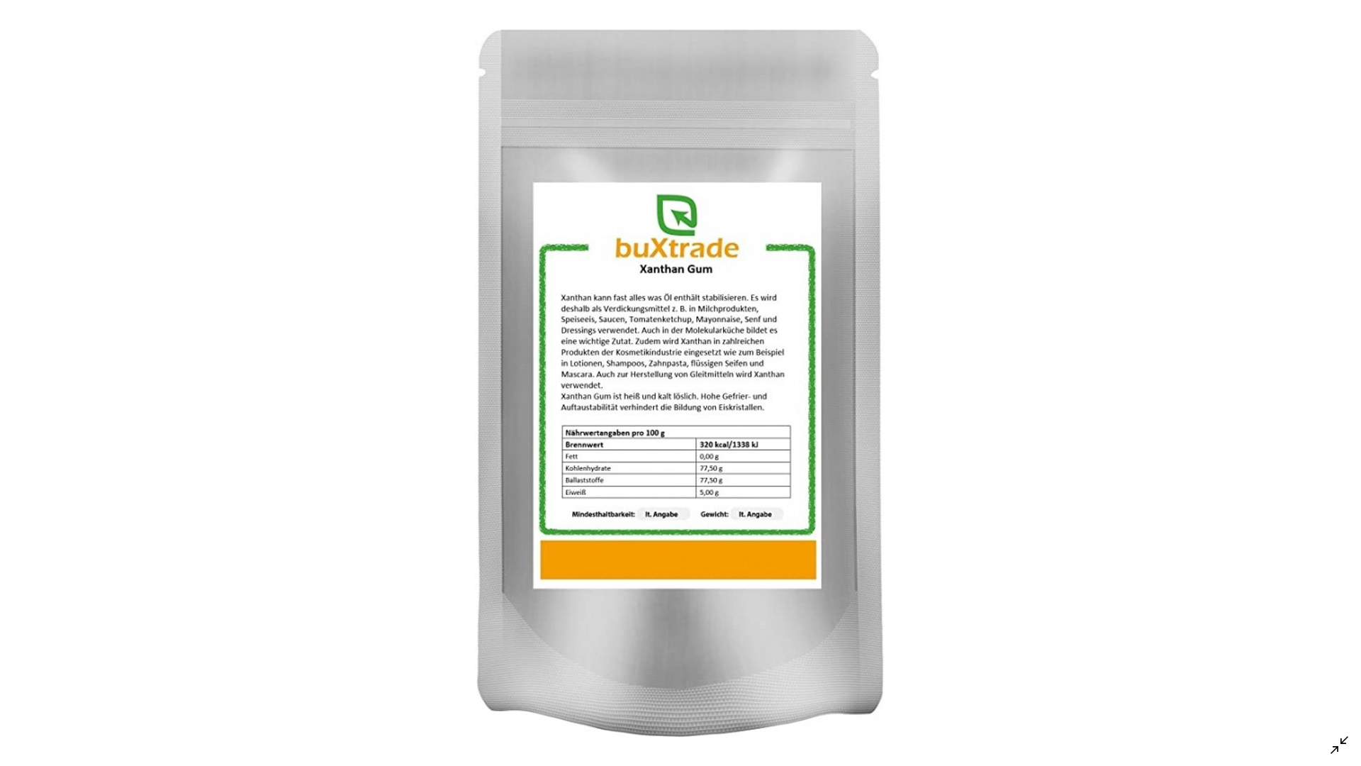 Ksantano derva BUXTRADE, 250 g