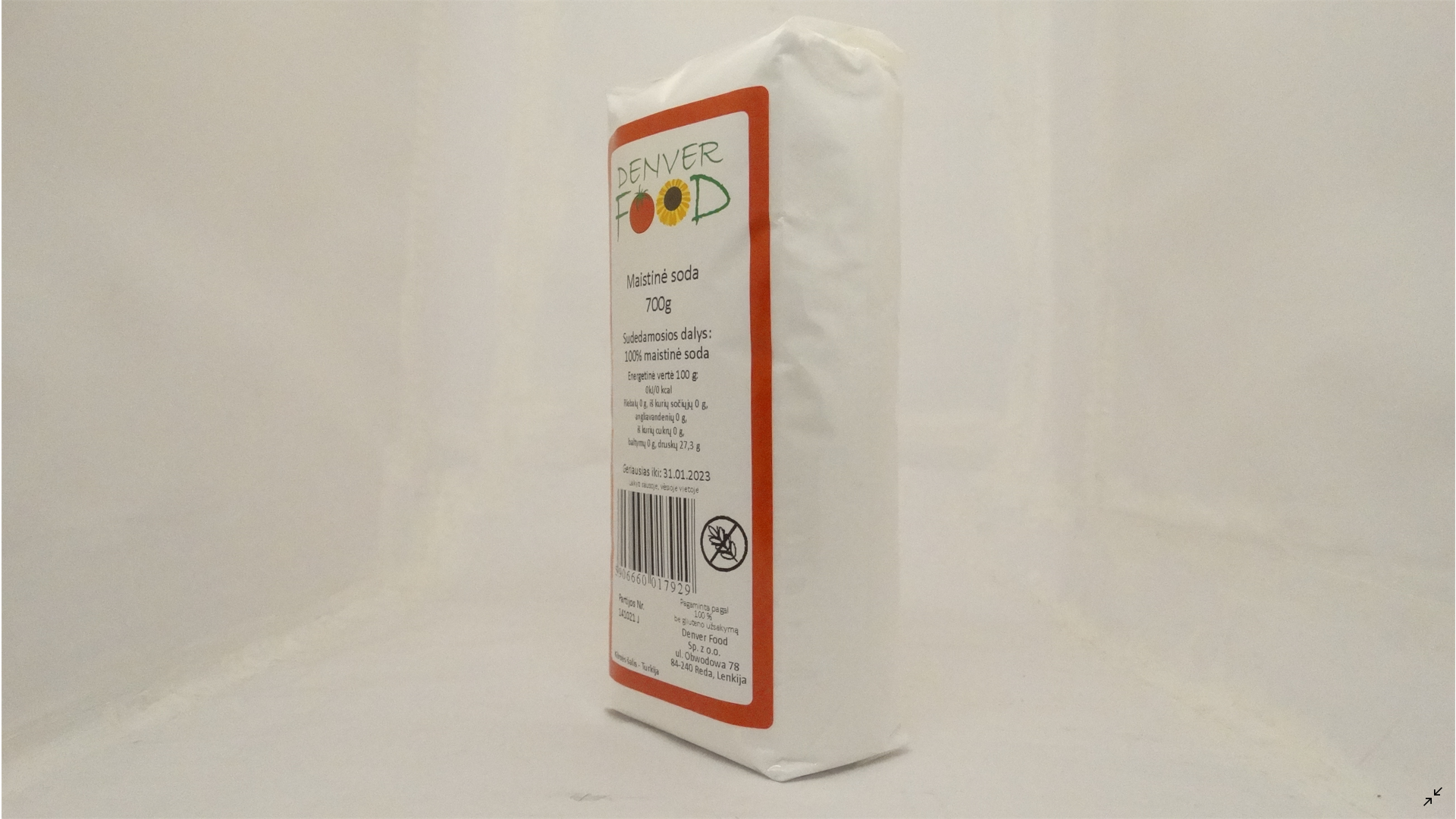 Maistinė soda DENVER FOOD, 700g - Image 2