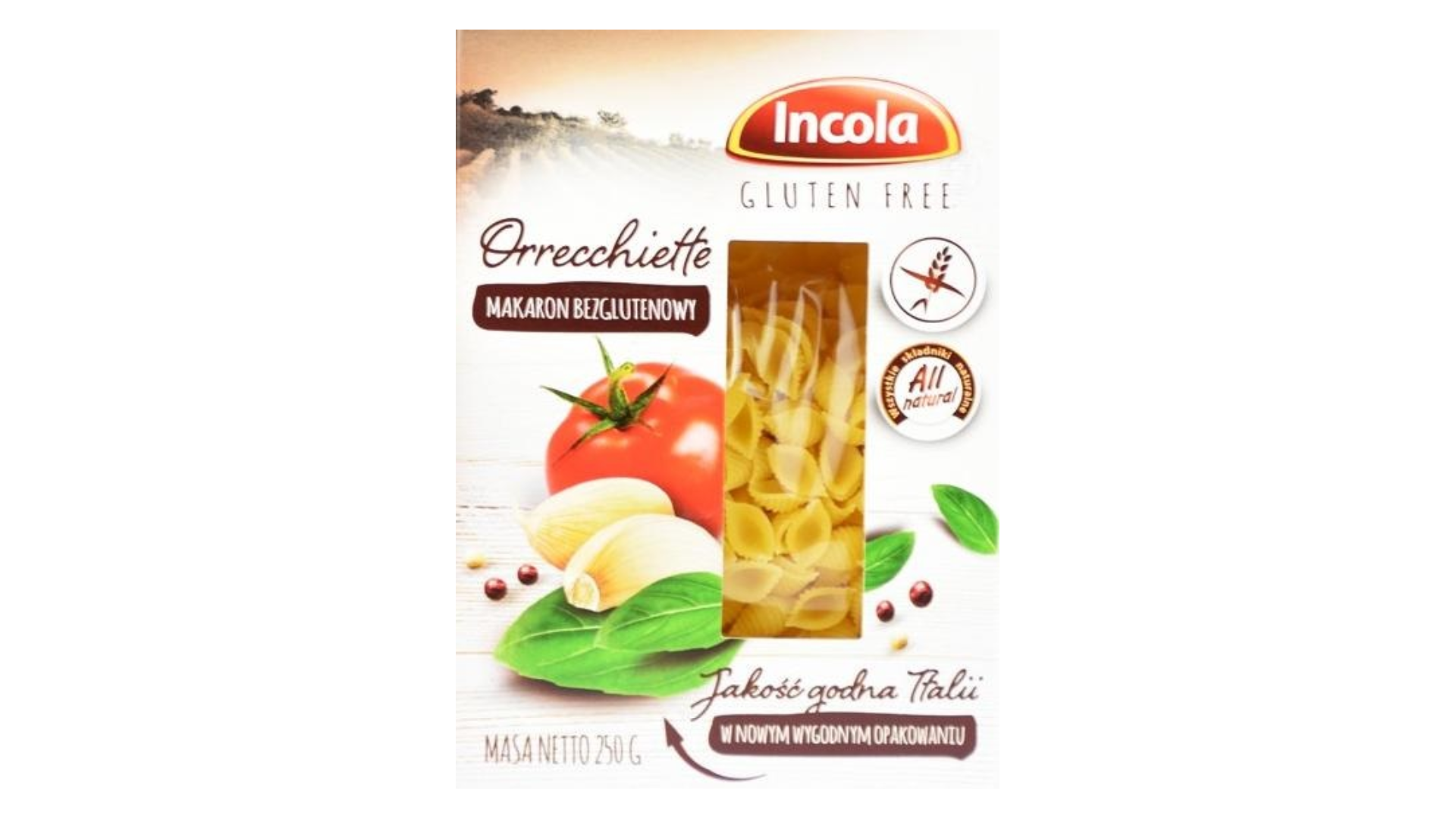 Makaronai Orrecchiette INCOLA, 250g