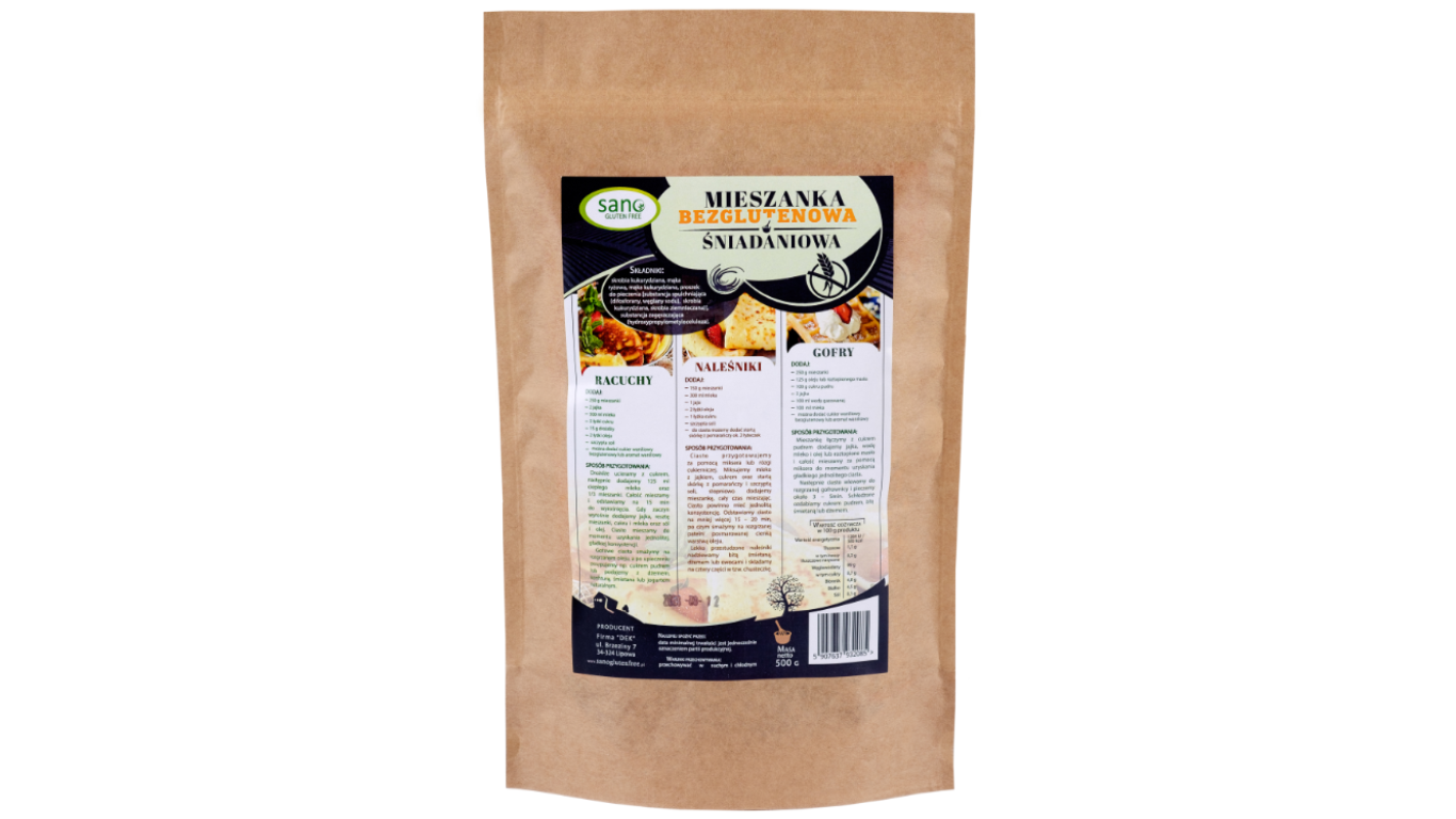 Miltų mišinys "Pusryčiams" SANO, 500g