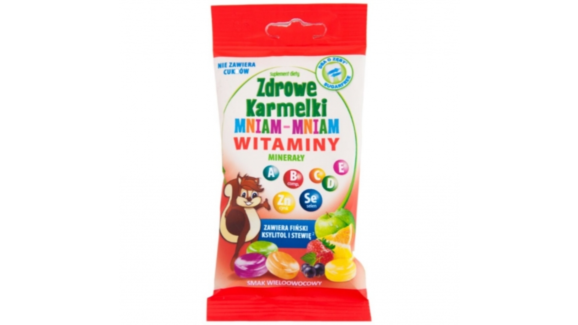 Pastilės su vitaminais ir mineralais, 40g