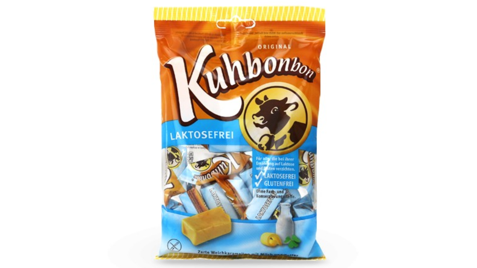 Saldainiai "Karvutė" be laktozės, 175g