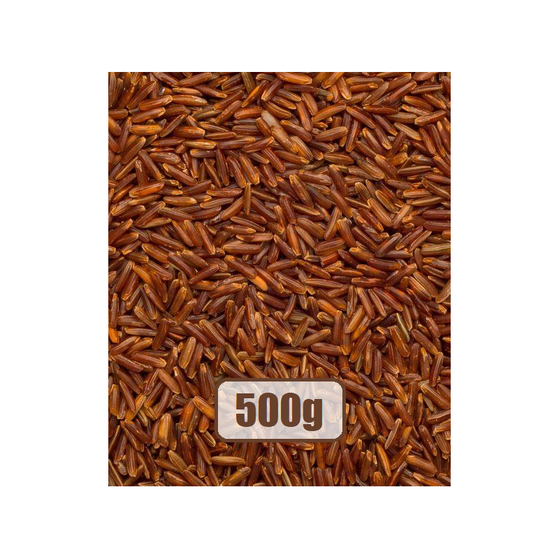 Ekologiški raudonieji Jasmine ryžiai, 500g