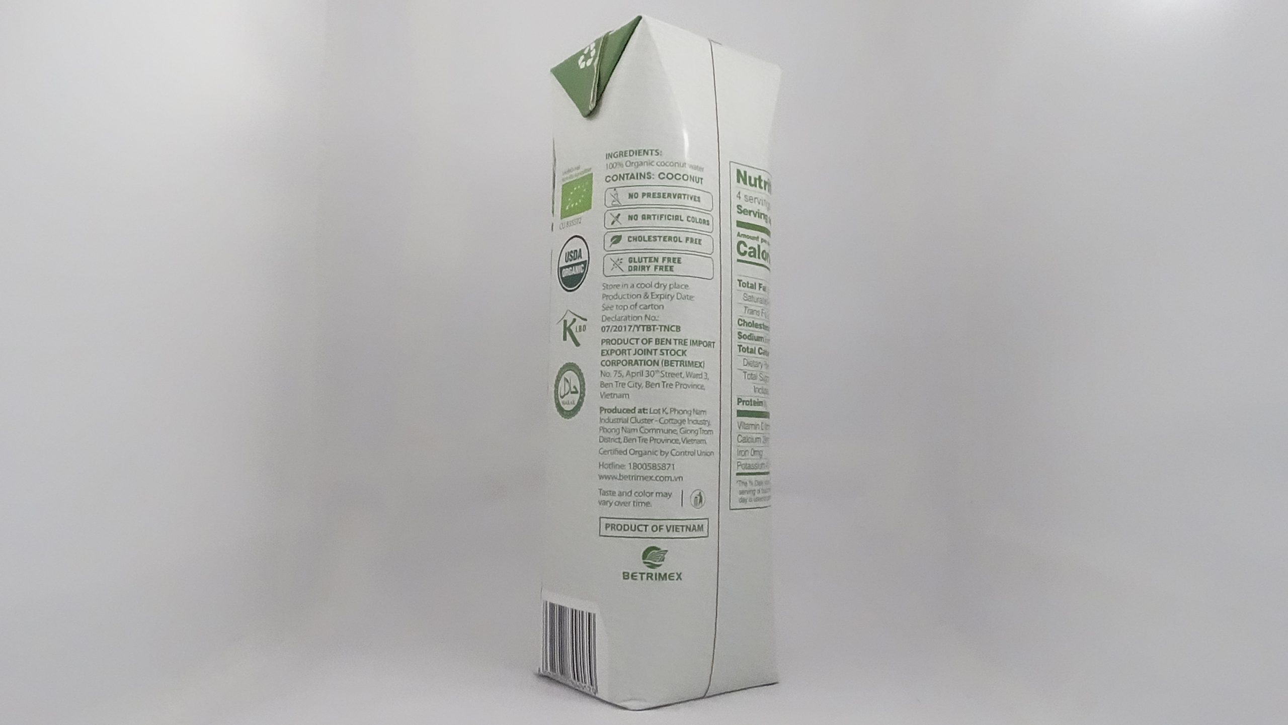 Ekologiškas kokosų vanduo COCOXIM, 1L - Image 2