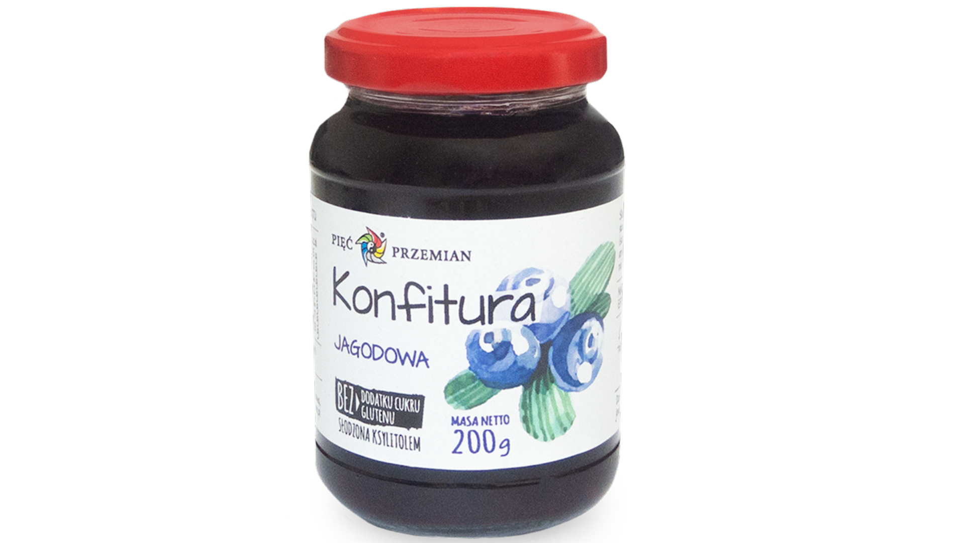 Įvairių uogų uogienė be pridėtinio cukraus, 200g